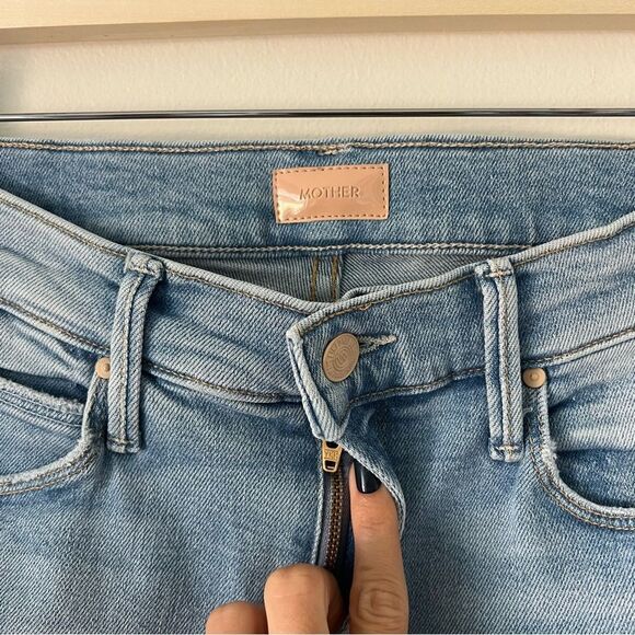 MOTHER The Mid Rise Dazzler Ankle Jeans Size 29 Limited Edition - Picture 4 of 11